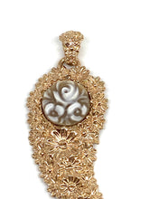 Carica l&#39;immagine nel visualizzatore di Gallery, Ciondolo in argento con Cammeo - Silver pendant with shell Cameo
