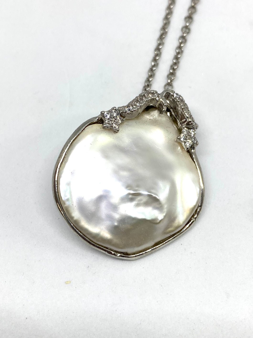 Collanina Argento con Perla - Sterling silver chain with Pearl