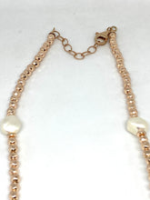 Carica l&#39;immagine nel visualizzatore di Gallery, Collana Ematite e Perle - Necklace with Pearls and Hematite
