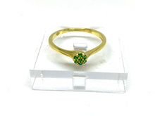 Load image into Gallery viewer, Anello in Oro con Smeraldi - Gold ring with emeralds
