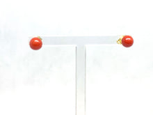 Carica l'immagine nel visualizzatore di Gallery, Orecchini in Argento con Corallo - Sterling silver earrings with Coral
