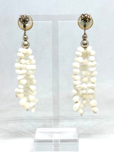 Carica l&#39;immagine nel visualizzatore di Gallery, Orecchini con Corallo e Perle - Coral earrings with Pearls
