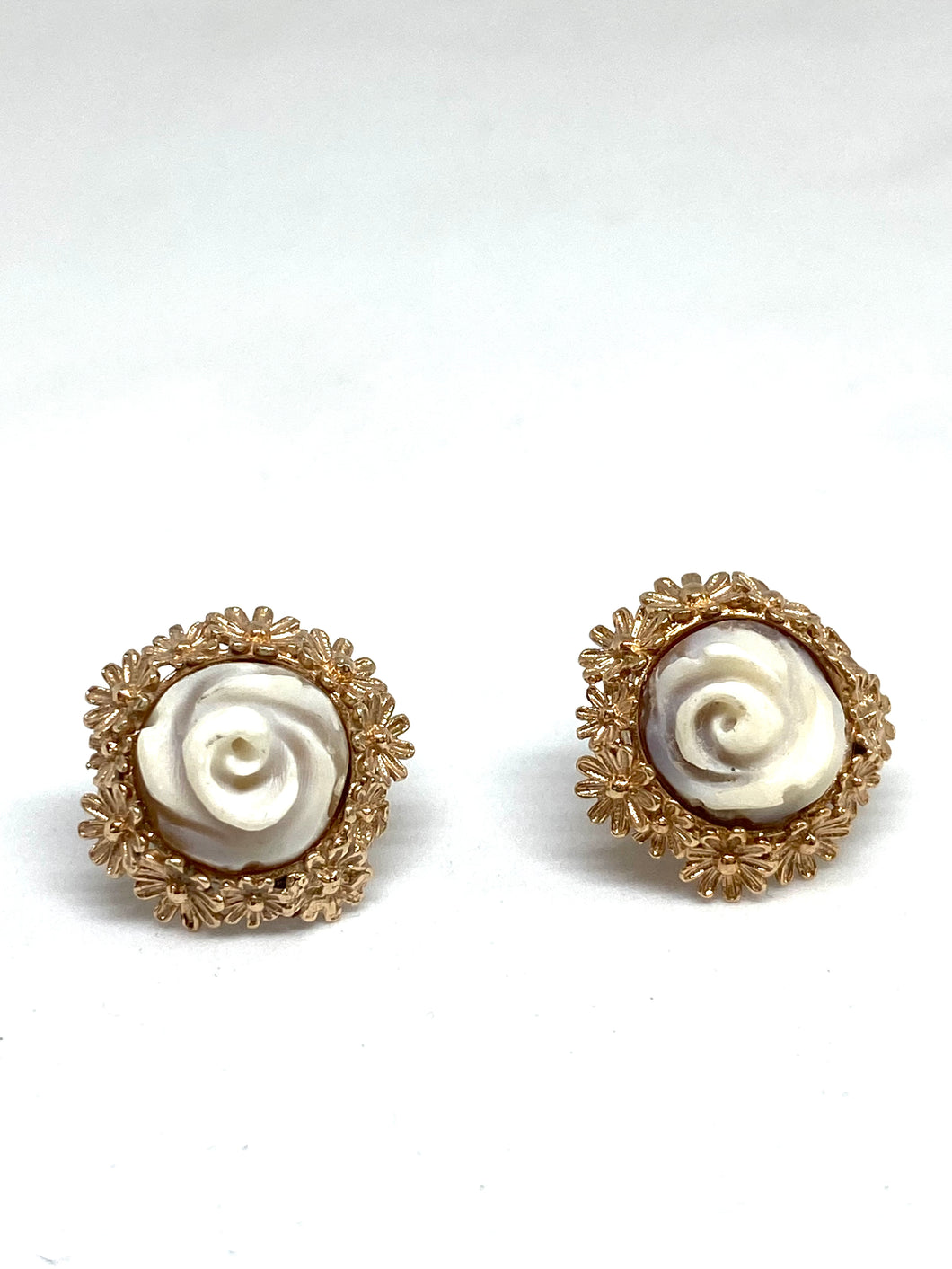 Orecchini in Argento con Cammeo - Silver earrings with Cameo