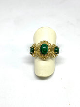 Carica l&#39;immagine nel visualizzatore di Gallery, Anello in Argento con Malachite - Silver ring with Malachite
