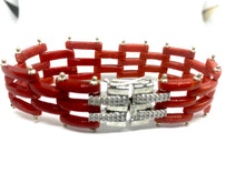 Load image into Gallery viewer, Bracciale Corallo - Coral bracelet
