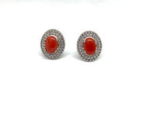 Load image into Gallery viewer, Orecchini Corallo - Coral earrings

