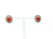 Load image into Gallery viewer, Orecchini Corallo - Coral earrings
